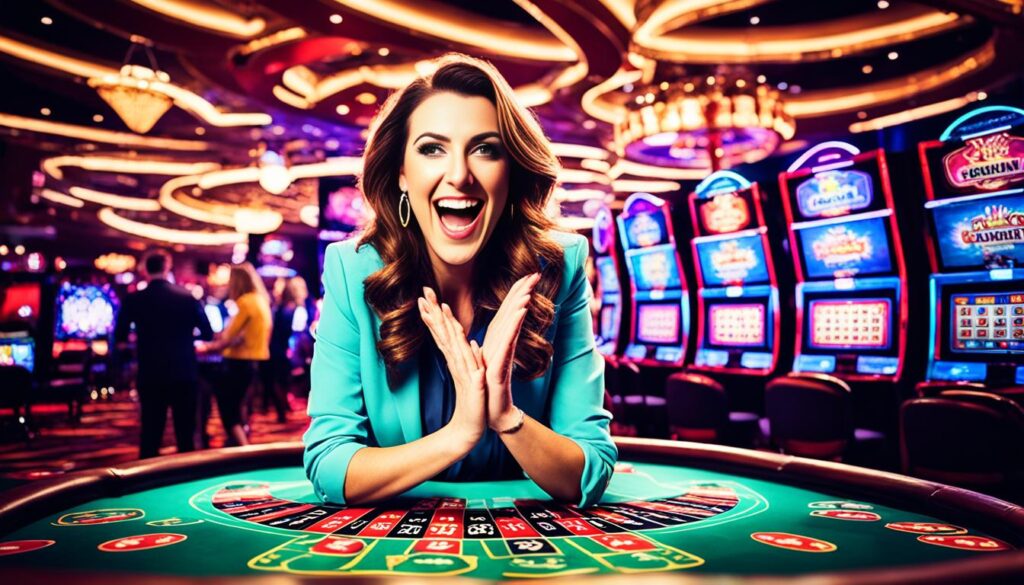 Peluang live casino
