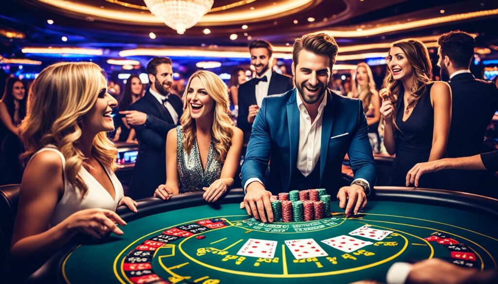 Permainan live casino