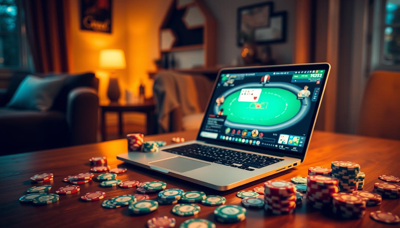 Cara bermain poker online